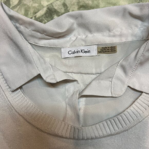 Calvin Klein sweater with collar - Picture 2 of 6